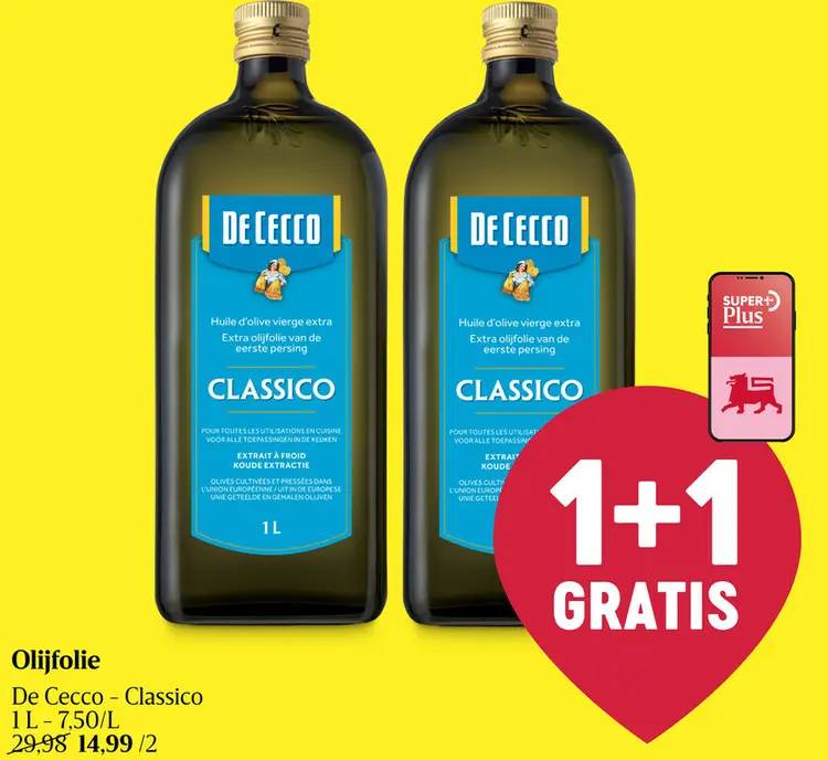 Promotie: Olijfolie De Cecco - Classico