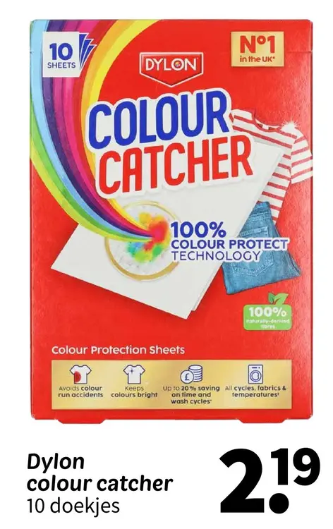Aanbieding: Dylon colour catcher