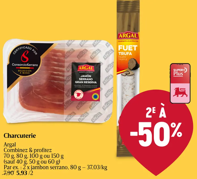 Offre: Jambon Serrano Gran Reserva