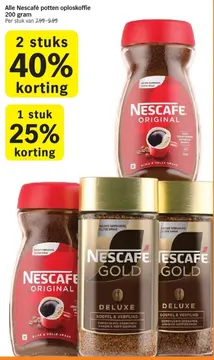 Aanbieding: Nescafe Original