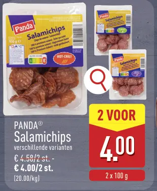 Promotie: Salamichips