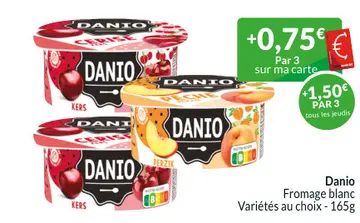 Offre: Danio Fromage blanc