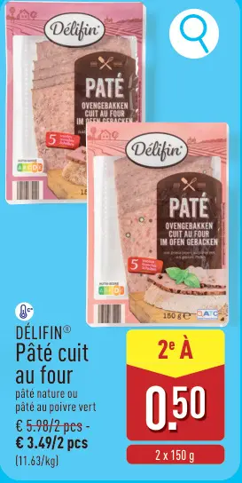 Offre: Pâté cuit au four