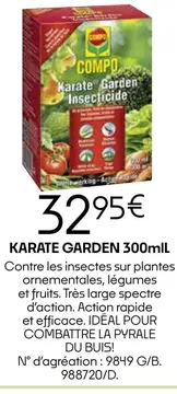 Offre: KARATE GARDEN