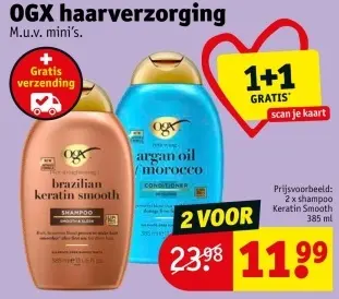 Promotie: OGX haarverzorging