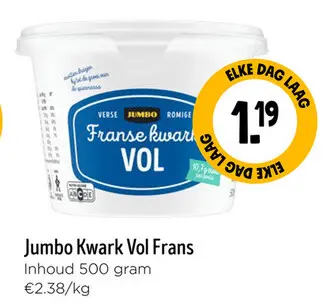 Aanbieding: Kwark Vol Frans