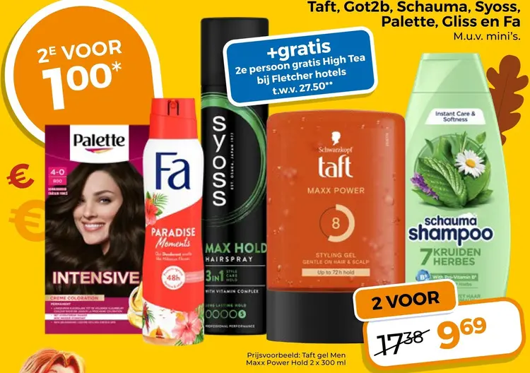 Aanbieding: Haarverzorging, haarstyling en deodorant