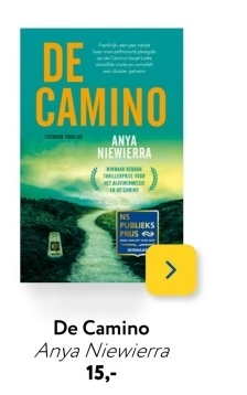 Aanbieding: De Camino Anya Niewierra