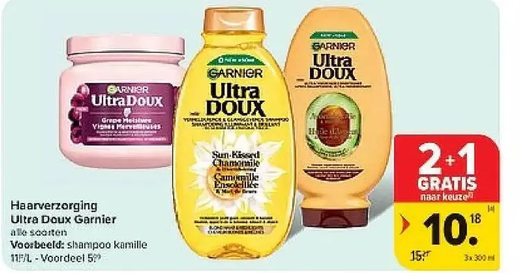 Promotie: Haarverzorging Ultra Doux Garnier