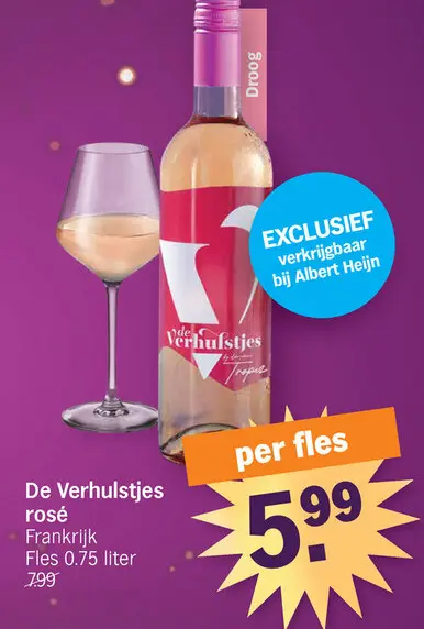 Promotie: De Verhulstjes rosé