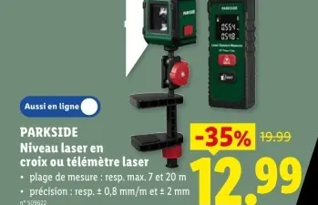 Offre: Outils de mesure