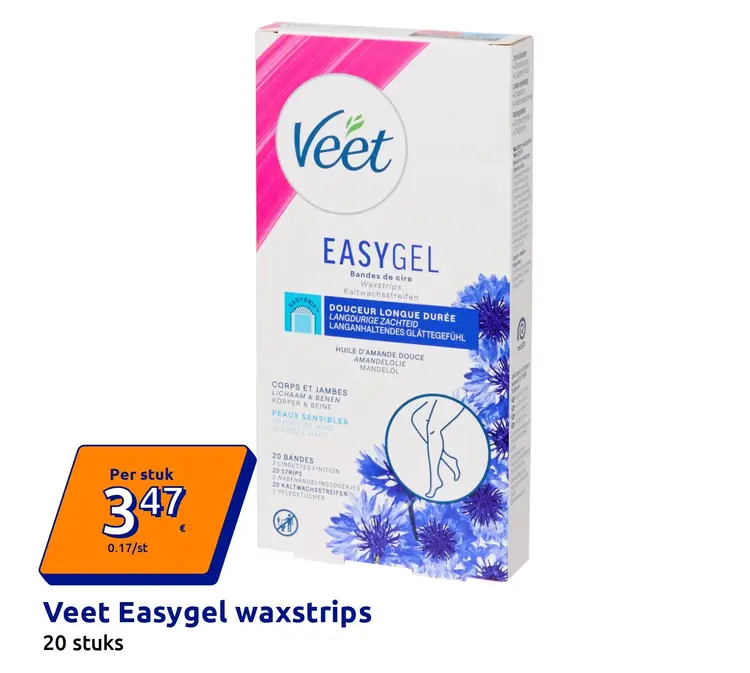 Aanbieding: Veet Easygel waxstrips