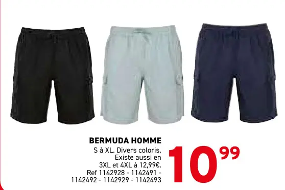 Offre: Bermuda homme