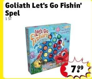 Promotie: Let's Go Fishin' Spel