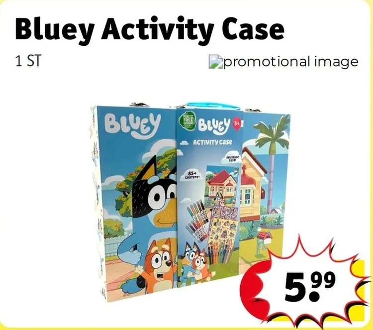 Aanbieding: Bluey Activity Case