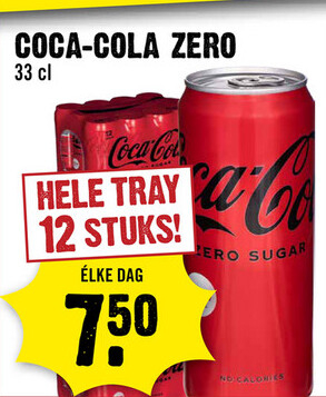 Aanbieding: Coca-Cola Zero 12 x 33 cl