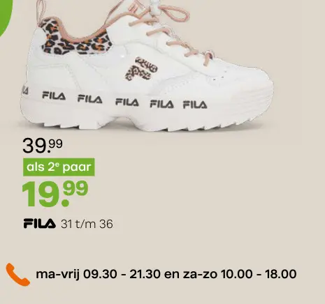 Promotie: Fila
