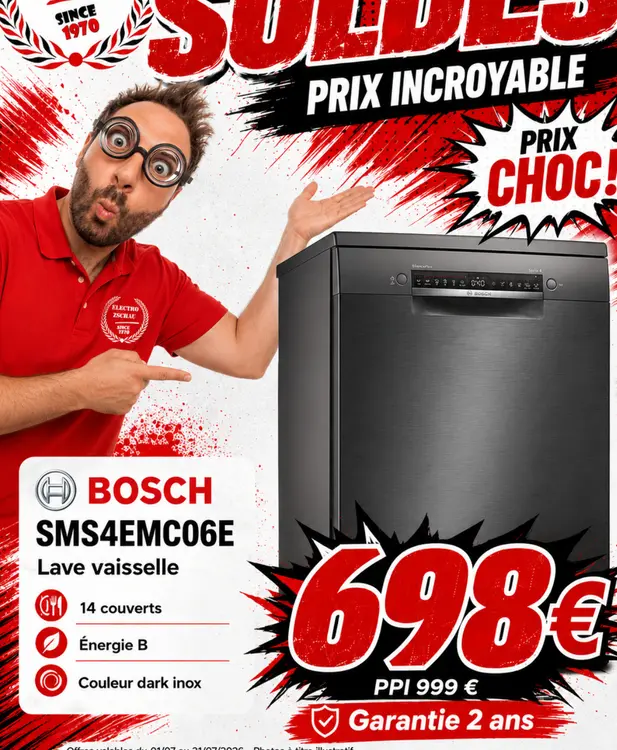 Offre: Lave vaisselle