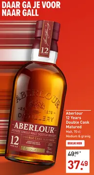 Aanbieding: Aberlour 12 Years Double Cask Matured 70CL Whisky