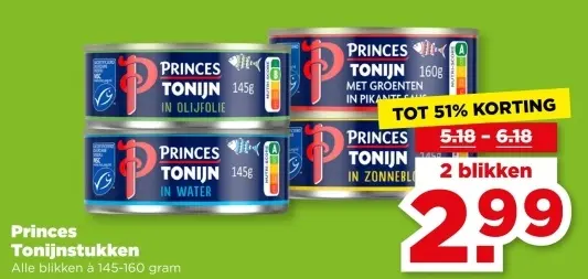 Aanbieding: Tonijnstukken