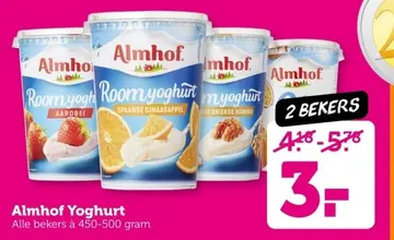 Aanbieding: Almhof Yoghurt