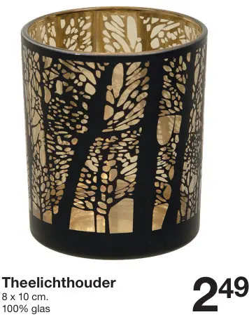Aanbieding: Theelichthouder