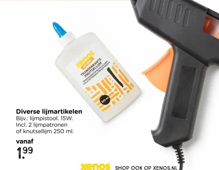 Aanbieding: Diverse lijmartikelen