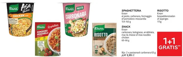 Promotie: Knorr Spaghetteria, Risotto, Snack