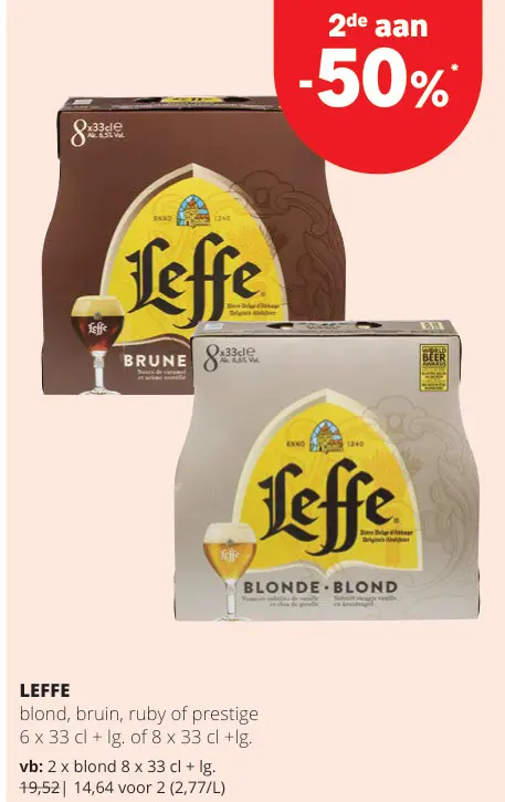 Promotie: Leffe