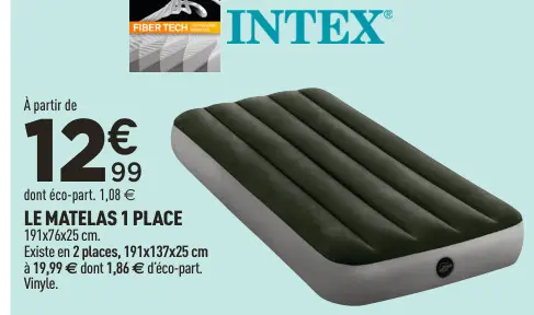 Offre: Le matelas 1 place