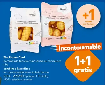 Offre: The Potato Chef pommes de terre à chair ferme
