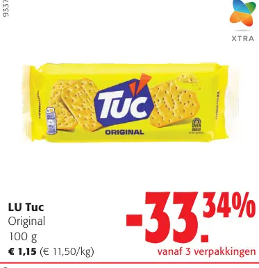 Promotie: Tuc Original