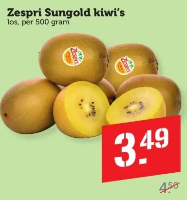 Aanbieding: Zespri Sungold kiwi's