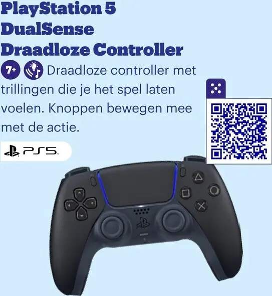 Promotie: PlayStation 5 DualSense Draadloze Controller