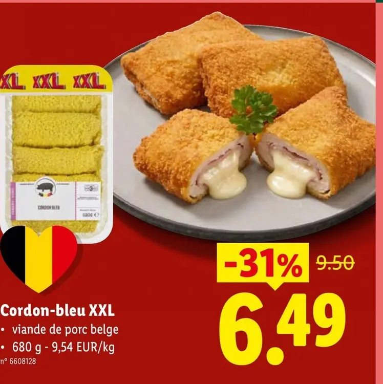 Offre: Cordon-bleu XXL