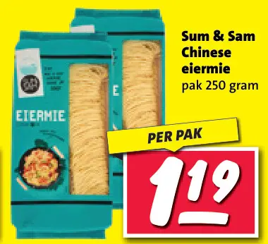 Aanbieding: Chinese eiermie