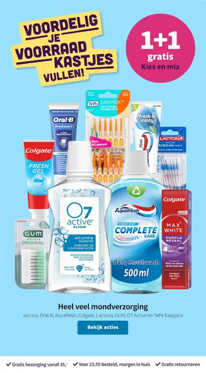 Aanbieding: Heel veel mondverzorging