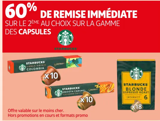 Promotie: Starbucks Coffee Capsules