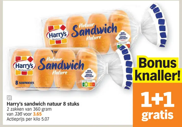 Promotie: Sandwich natuur