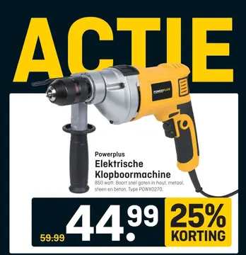 Aanbieding: Elektrische Klopboormachine