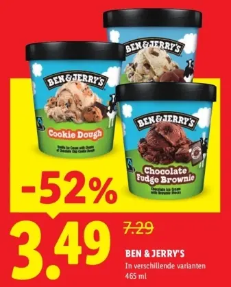 Aanbieding: Ben & Jerry's
