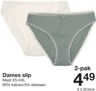 Aanbieding: Slip