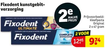 Aanbieding: Fixodent kunstgebitverzorging