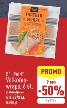 Aanbieding: Volkoren-wraps
