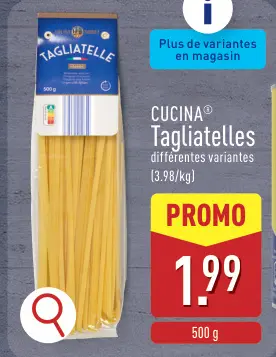 Offre: Tagliatelles