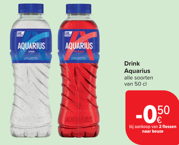 Aanbieding: Drink Aquarius