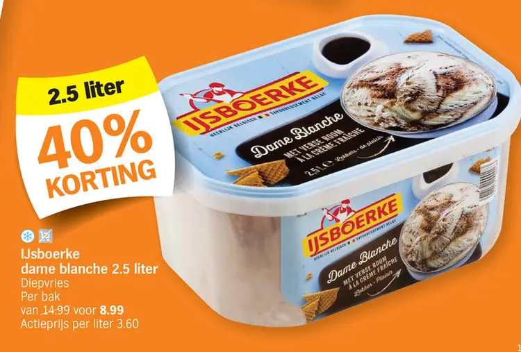 Promotie: dame blanche