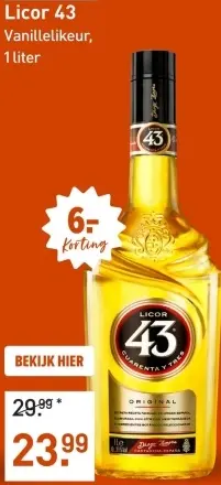 Aanbieding: Licor 43