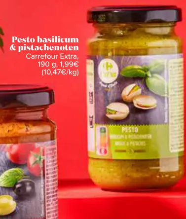 Promotie: Pesto basilicum & pistachenoten