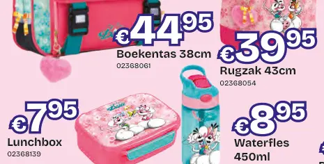 Promotie: Boekentas